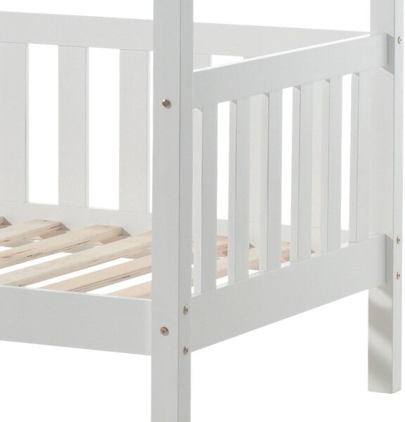 DOMČEKOVÁ POSTEĽ, 90/200 cm biela MID.YOU - Detské izby, Online Only