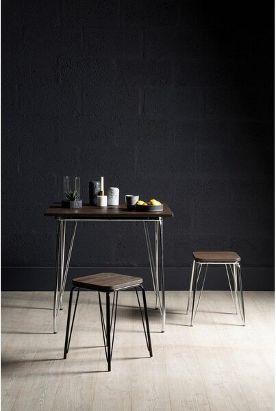 Jedálenský stôl z brestového dreva ø 80 cm District – Premier Housewares
