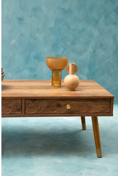 Konferenčný stolík v tmavo prírodnej farbe 59x110 cm Frida – Premier Housewares
