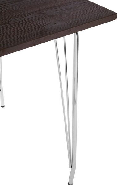 Jedálenský stôl z brestového dreva ø 80 cm District – Premier Housewares