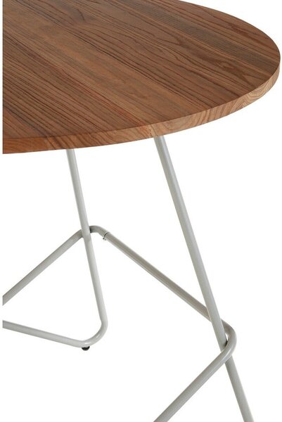 Okrúhly jedálenský stôl z brestového dreva ø 80 cm District – Premier Housewares