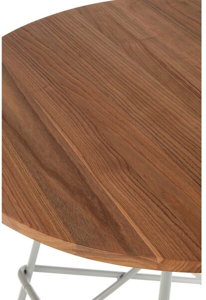 Okrúhly jedálenský stôl z brestového dreva ø 80 cm District – Premier Housewares
