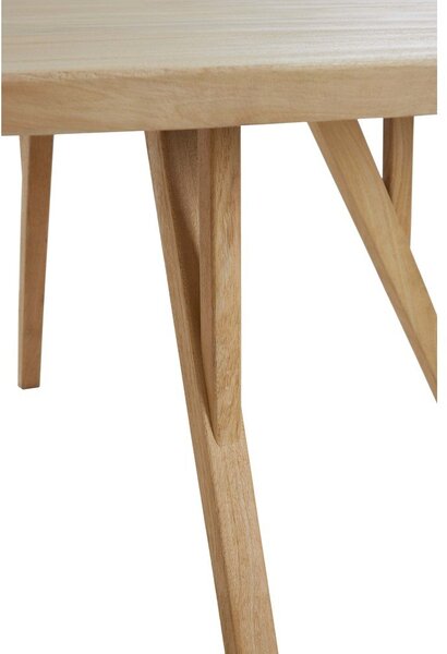 Okrúhly jedálenský stôl z mangového dreva ø 120 cm Quenza – Light & Living