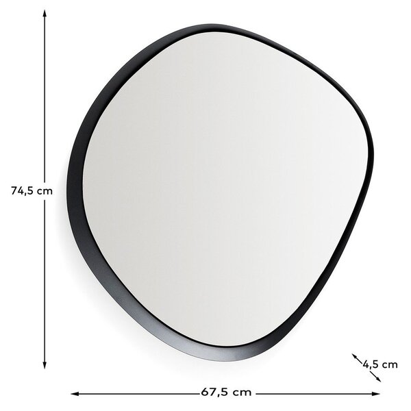 Nástenné zrkadlo 67,5x74,5 cm Tebel – Kave Home