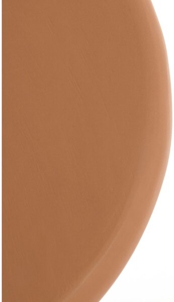 Okrúhly konferenčný stolík v terakotovej farbe ø 60 cm Kulona – Light & Living