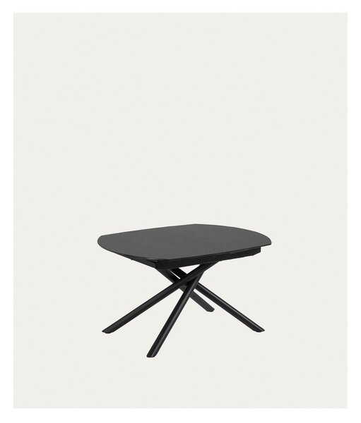 Rozkladací jedálenský stôl s prídavnou doskou s keramickou doskou 100x130 cm Yodalia – Kave Home