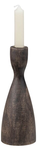 MUZZA Svietnik asor 22 x 8 cm drevený hnedý