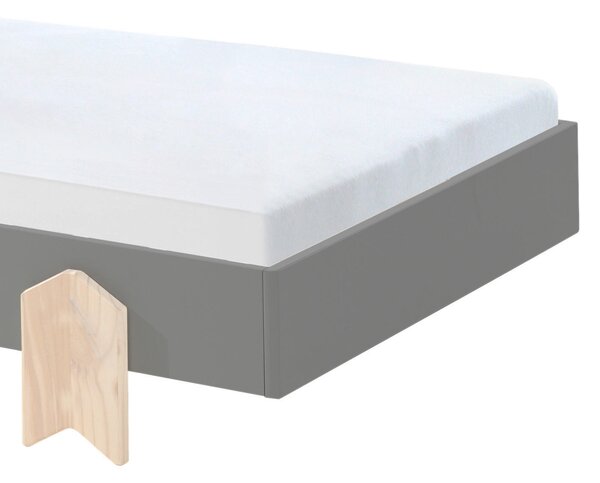 POSTEĽ PRE DETI A MLÁDEŽ, 90/200 cm sivá MID.YOU - Detské izby, Online Only