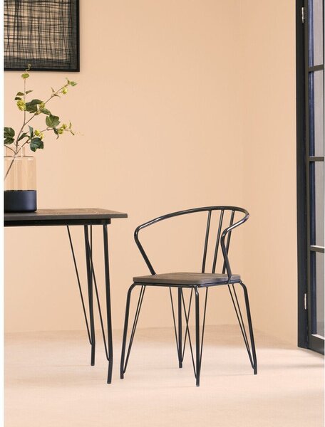 Jedálenský stôl z brestového dreva ø 80 cm District – Premier Housewares