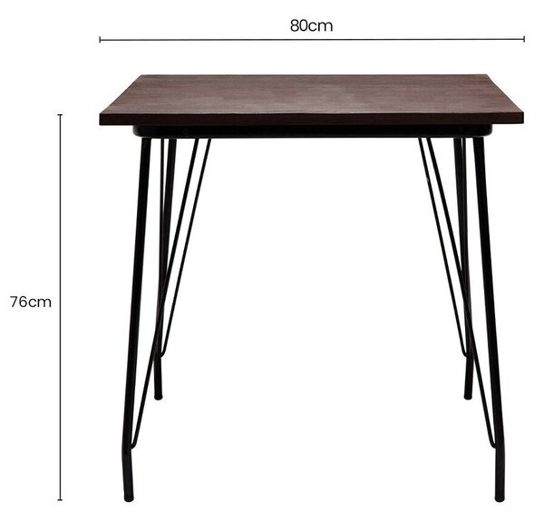 Jedálenský stôl z brestového dreva ø 80 cm District – Premier Housewares