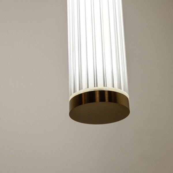 Zuma Line 1233 - stmievateľný LED luster na lanku COMO LED/26W/230V 2700-6500K zlatá s diaľkovým ovládačom