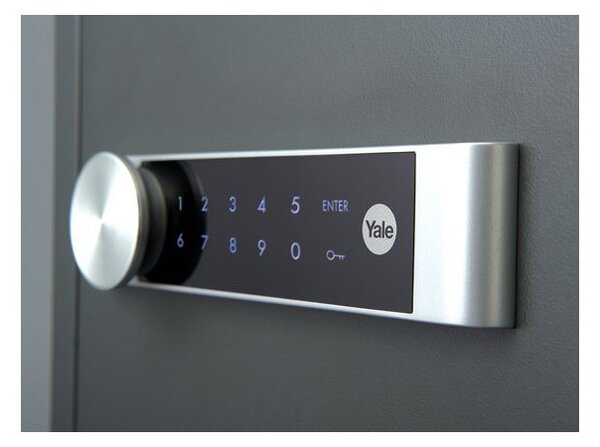 YALE office YFM/420/FG2 trezor, Čierna