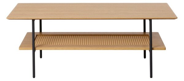 Konferenčný stolík v dekore duba v prírodnej farbe 55x110 cm Pensacola – Unique Furniture