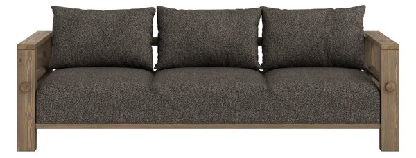 Tmavosivá pohovka 225 cm Bare – Karup