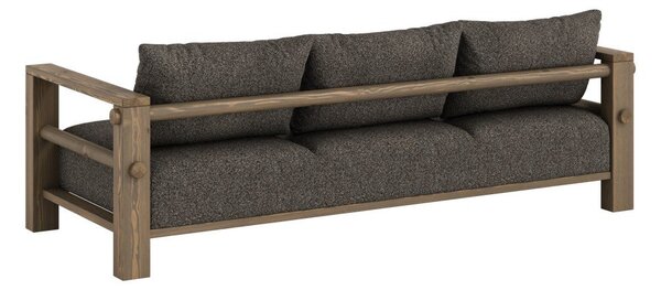 Tmavosivá pohovka 225 cm Bare – Karup