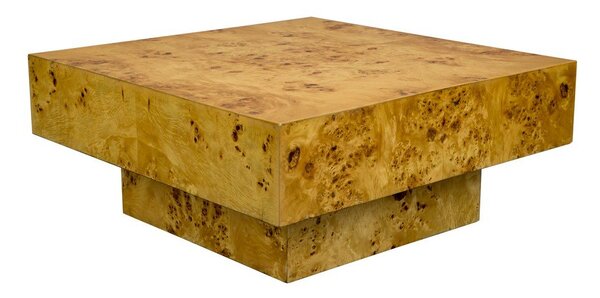 Konferenčný stolík v dekore orecha v prírodnej farbe 90x90 cm Quinn – Dutchbone