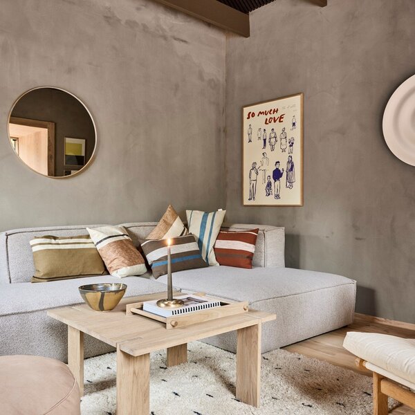 Konferenčný stolík z dubového dreva v prírodnej farbe 75x75 cm Oy – OYOY Living Design