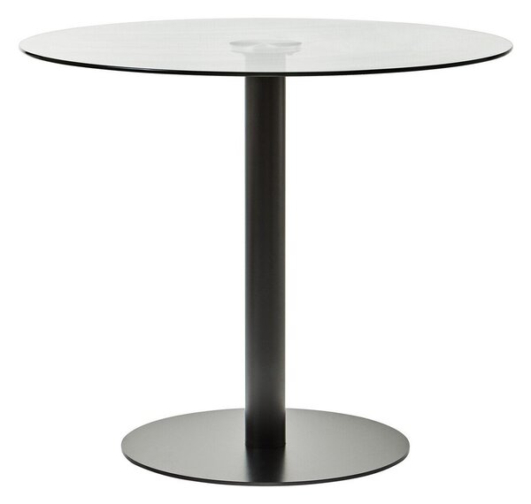 Okrúhly jedálenský stôl so sklenenou doskou ø 90 cm Metropolitan – Premier Housewares