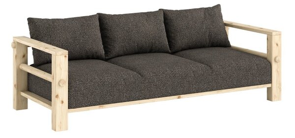 Tmavosivá pohovka 225 cm Bare – Karup