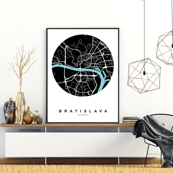 Plagát - Bratislava (A4)
