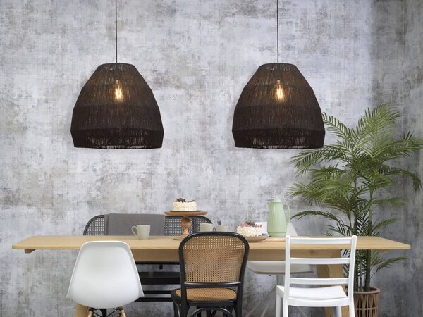 MUZZA ZÁVESNÁ LAMPA IGUAZU S ČIERNA