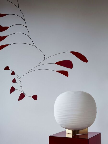 Stolové Lampa Foscarini, Biela, Sklo