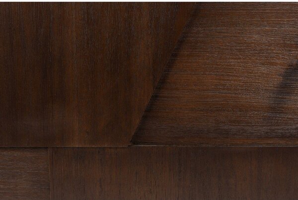 TV stolík z masívneho dreva v tmavo prírodnej farbe 188x60x45 cm Bruneau – Dutchbone