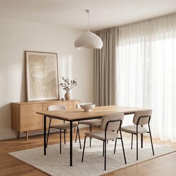 Brilagi - Závesné svietidlo na lanku WABI SABI 1xE27/40W/230V priemer 50 cm biela