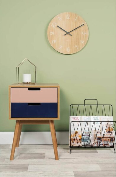 MUZZA SKLADACÍ STOJAN NA ČASOPISY DIAMOND RASTER