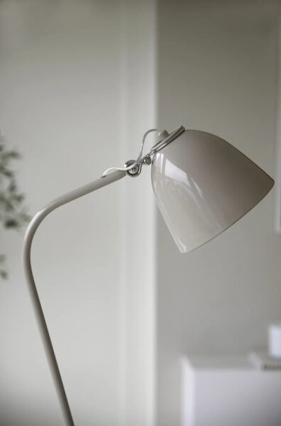 Markslöjd 108966 - Stojacia lampa TILT 1xE27/60W/230V sivá