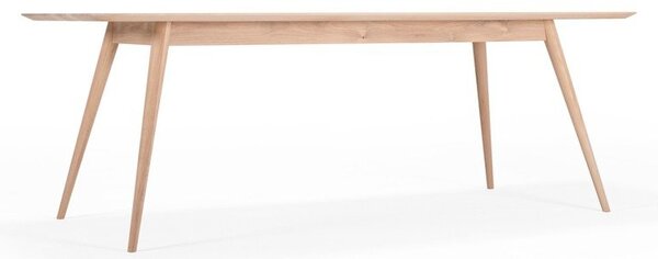 Jedálenský stôl z masívneho dubového dreva Gazzda Stafa, 220 × 90 cm