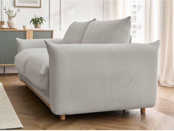 Svetlosivá rozkladacia pohovka 214 cm Ernest – Bobochic Paris