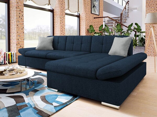 Mirjan24 Rohová sedacia súprava Magnir Premium, Dostupné poťahy: Maya 09 + Maya 09 + Maya 20, Strana: pravá 5903211466557