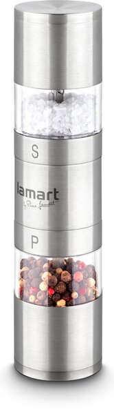 Mlynček nerez 2 x 40 ml LAMART TUBE LT7013