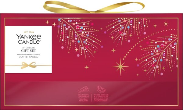 Yankee Candle Christmas Collection 2026 2 Tumbler vianočná darčeková sada 2x142 g