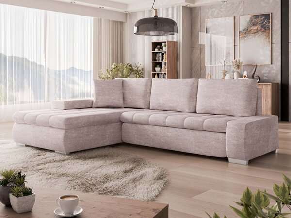 Mirjan24 Rohová pohovka s funkciou spania Herkules Mini Premium, Dostupné poťahy: Zoya 03 5903211472299