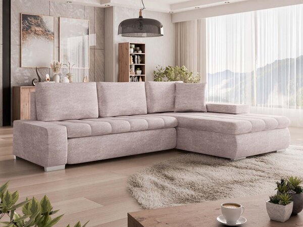 Mirjan24 Rohová pohovka s funkciou spania Herkules Mini Premium, Dostupné poťahy: Zoya 03 5903211472299