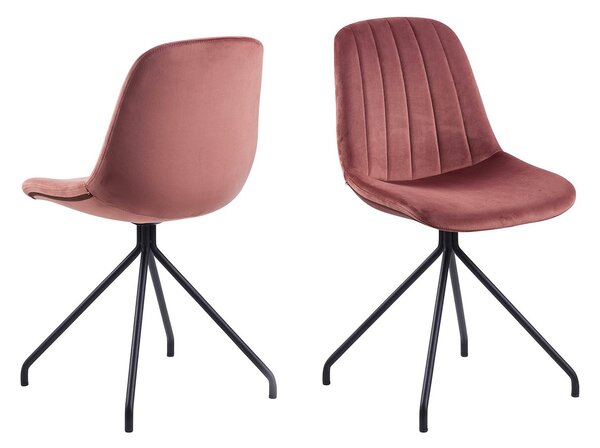 ACTONA Jedálenská stolička Eva − červená 86 × 46,5 × 53,5 cm