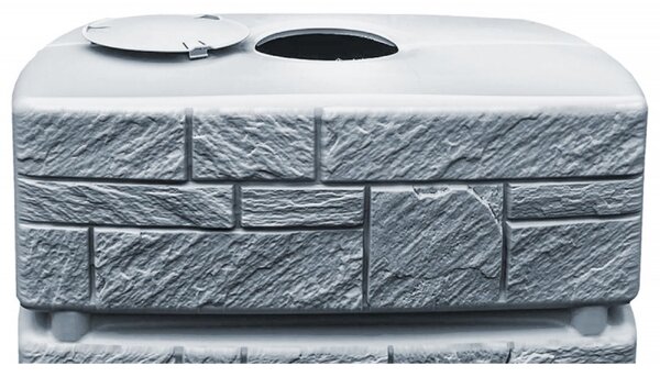 Waterform TOWER STONE IDTST500-429U Sud na dažďovú vodu 500 l, svetlošedý