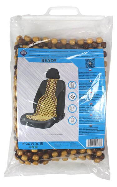 Cappa Poťah sedadla BEADS masážny guličkový 1ks béžový