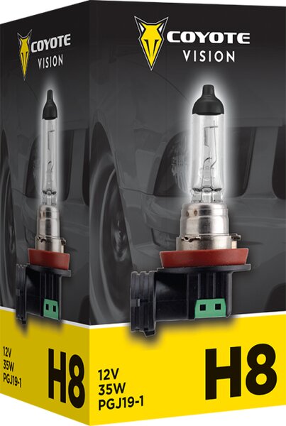 Žiarovka 12V H8 55W COYOTE VISION