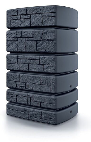 Waterform Sud na dažďovú vodu TOWER STONE antracit 500l