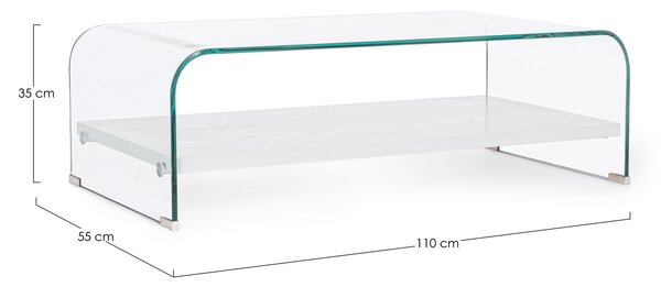 LINE WOOD konferenčný stolík 110x55cm