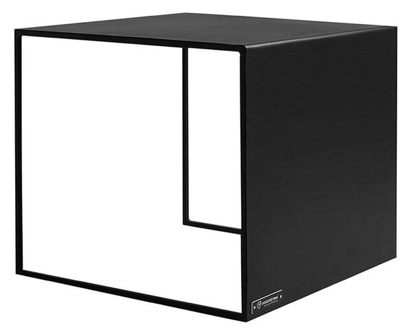 Čierny Konferenčný stolík 2Wall – 50 × 50 × 45 cm 50 × 50 × 45 cm CUSTOMFORM