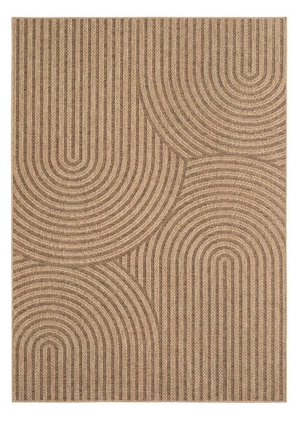 Hnedý vnútorný a vonkajší koberec 80x150 cm Timber 1401 – Ayyildiz Carpets