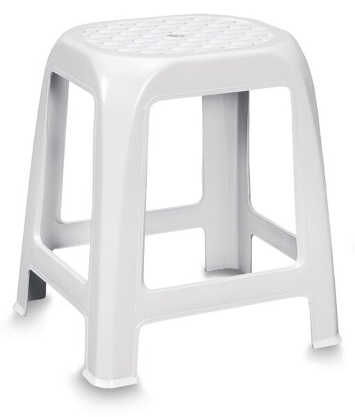 STEFANPLAST Plastová stolička ELFO, biela
