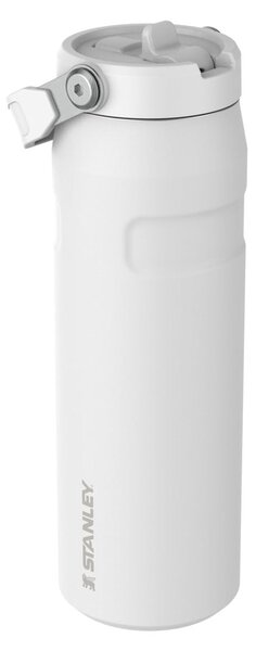 Biela termoska z nehrdzavejúcej ocele 700 ml IceFlow™ Bottle Flip Straw 2.0 Frost – Stanley