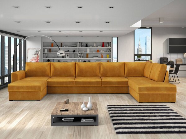 Mirjan24 Sedacia súprava Szafran Large, Dostupné poťahy: Wave 05, Strana: Pravá - U 5903211368783