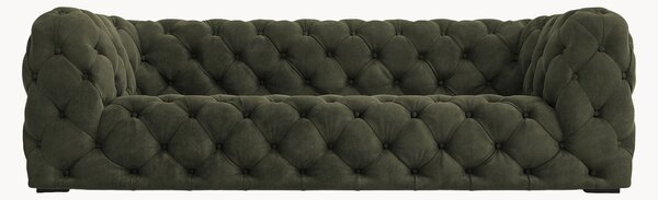 Zamatová pohovka Loge (2-miestna), Š 223 cm