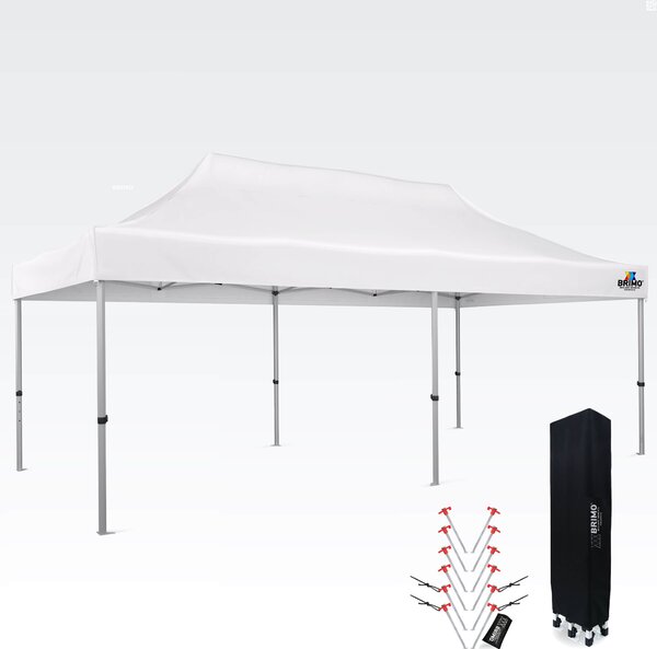 Párty stan predaj 3x6m - bez stien - Biela